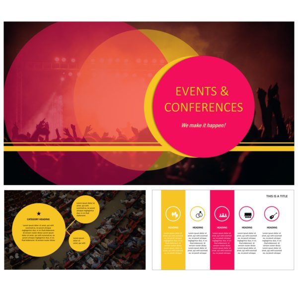 Events and Conferences Presentation Template